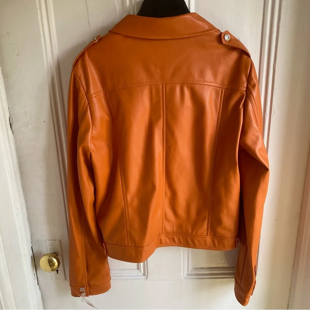 SILVIAN HEACH Bikerjacket In Eco
Leather Sz 44it(M) - Picture 3 of 16